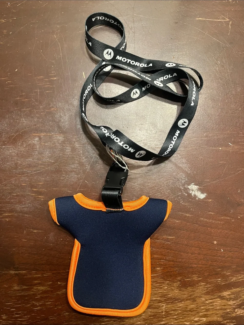 Motorola Navy and Orange  phone holder